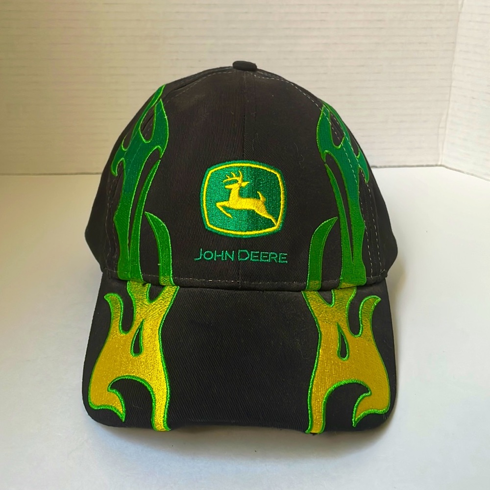 John Deere Baseball Cap One Size Adjustable Strap - Like NEW